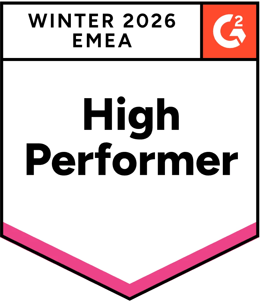 G2 badge high performer