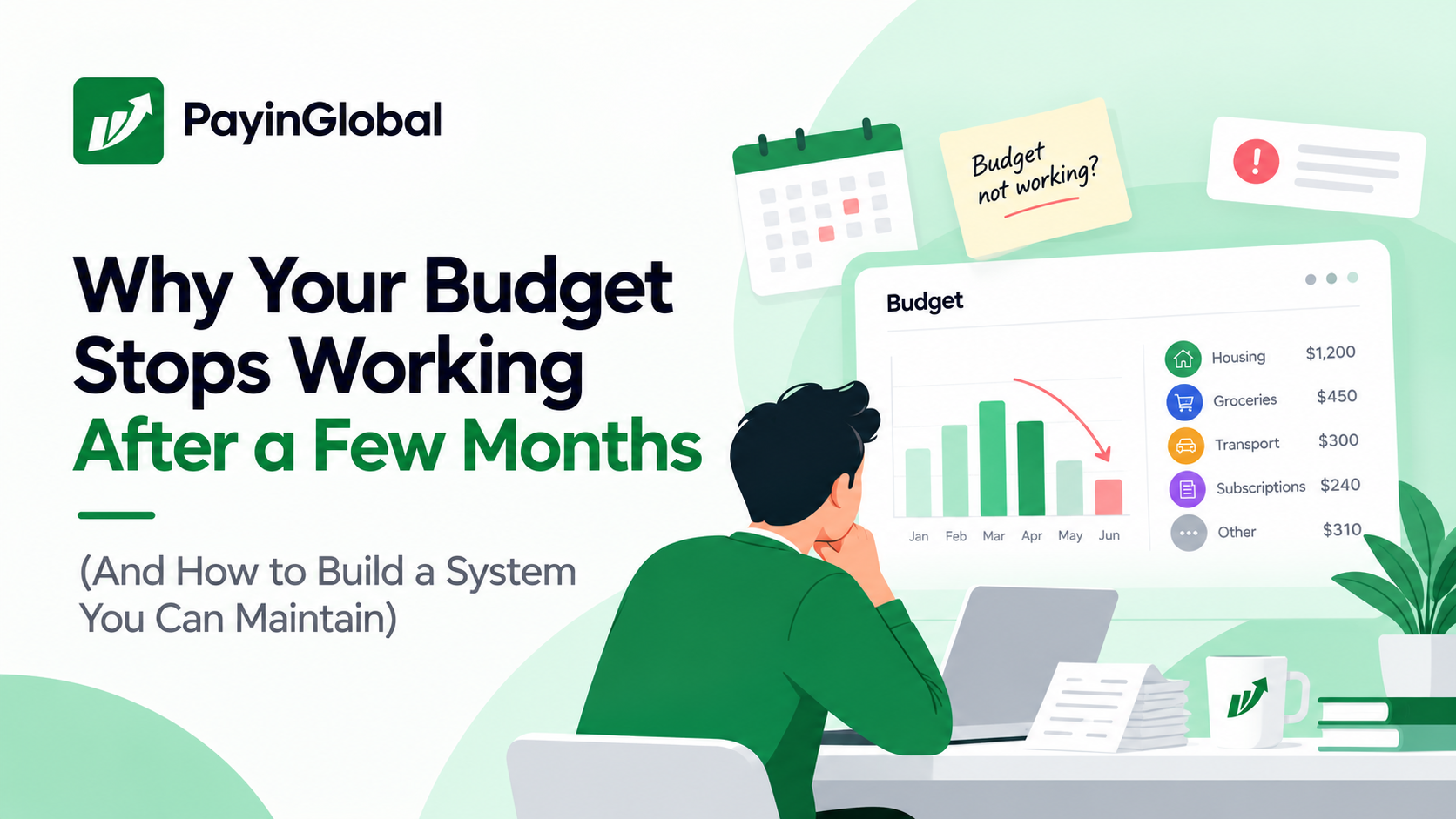 Why Your Budget Stops Working After a Few Months (And How to Build a System You Can Maintain)