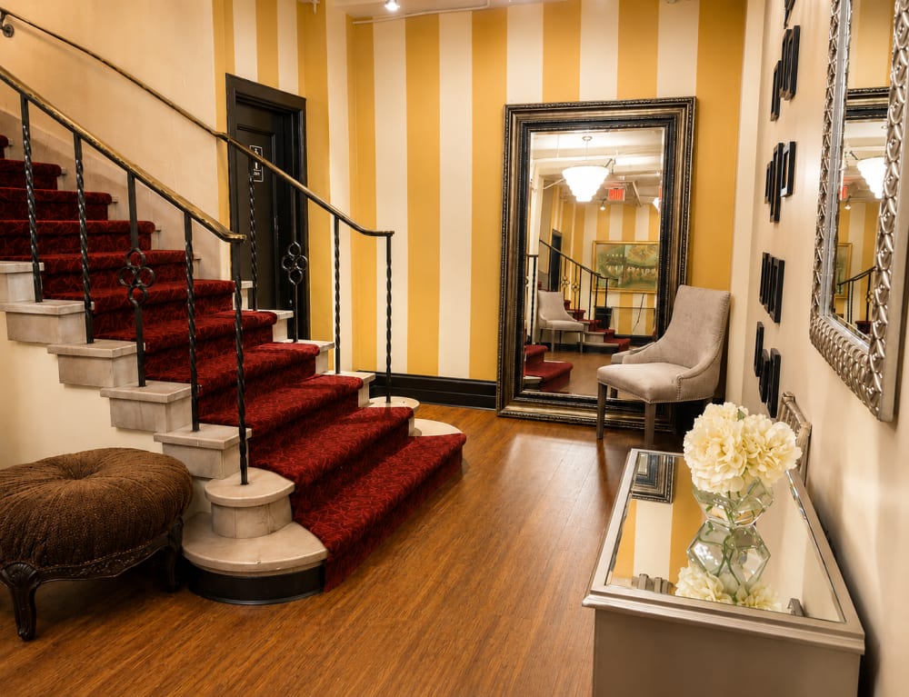 The bridal suite