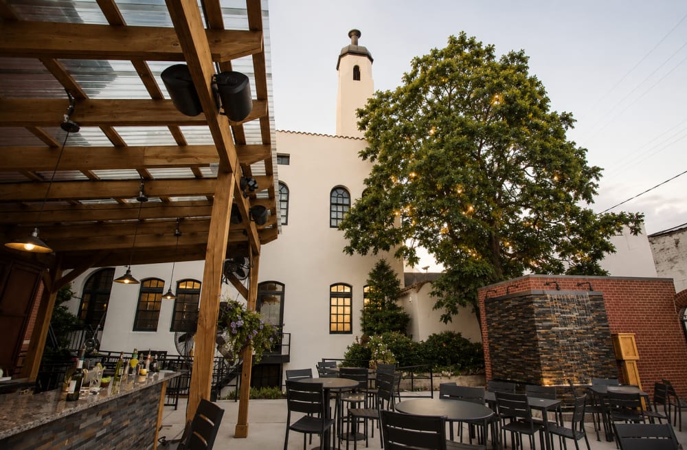 The patio