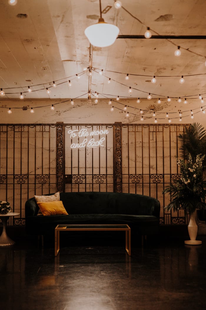 The cigar lounge