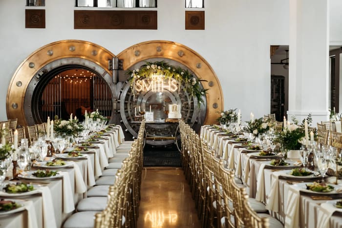 Wedding reception