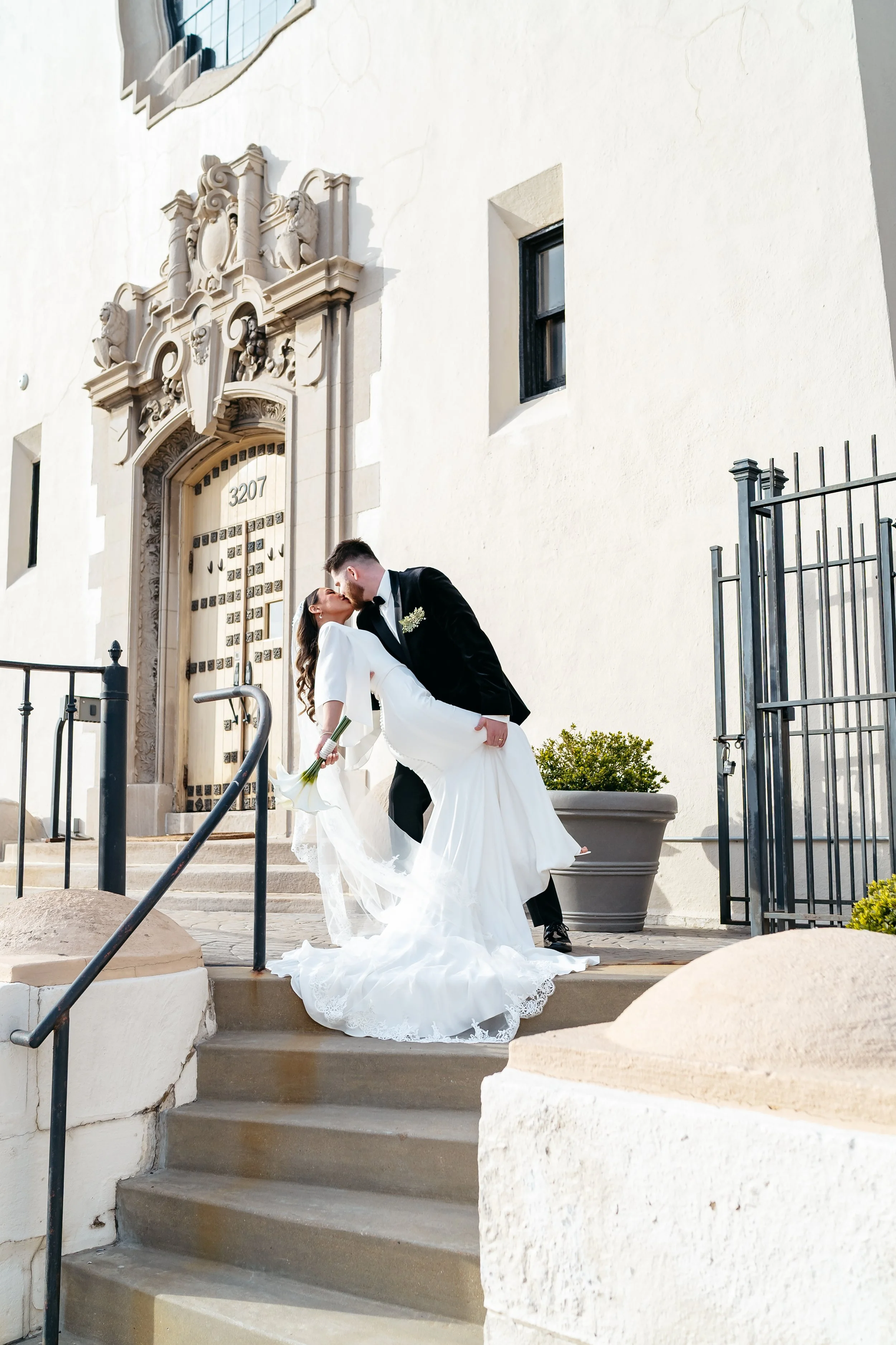 A wedding on the ceremony floor