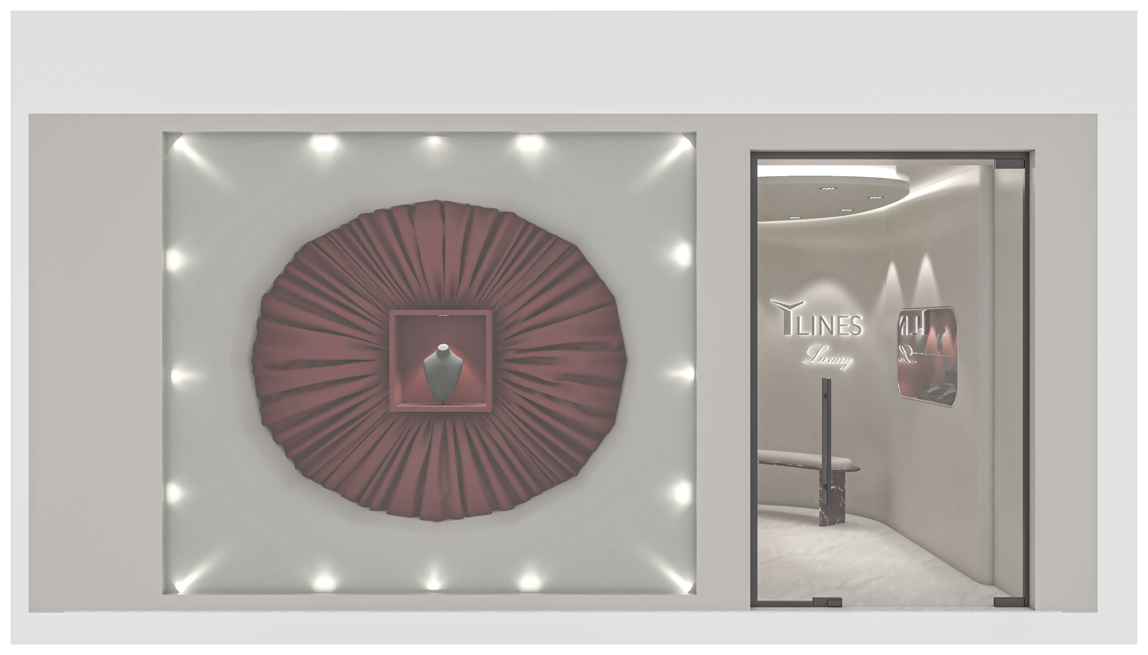 Exterior view of a project at Plainville