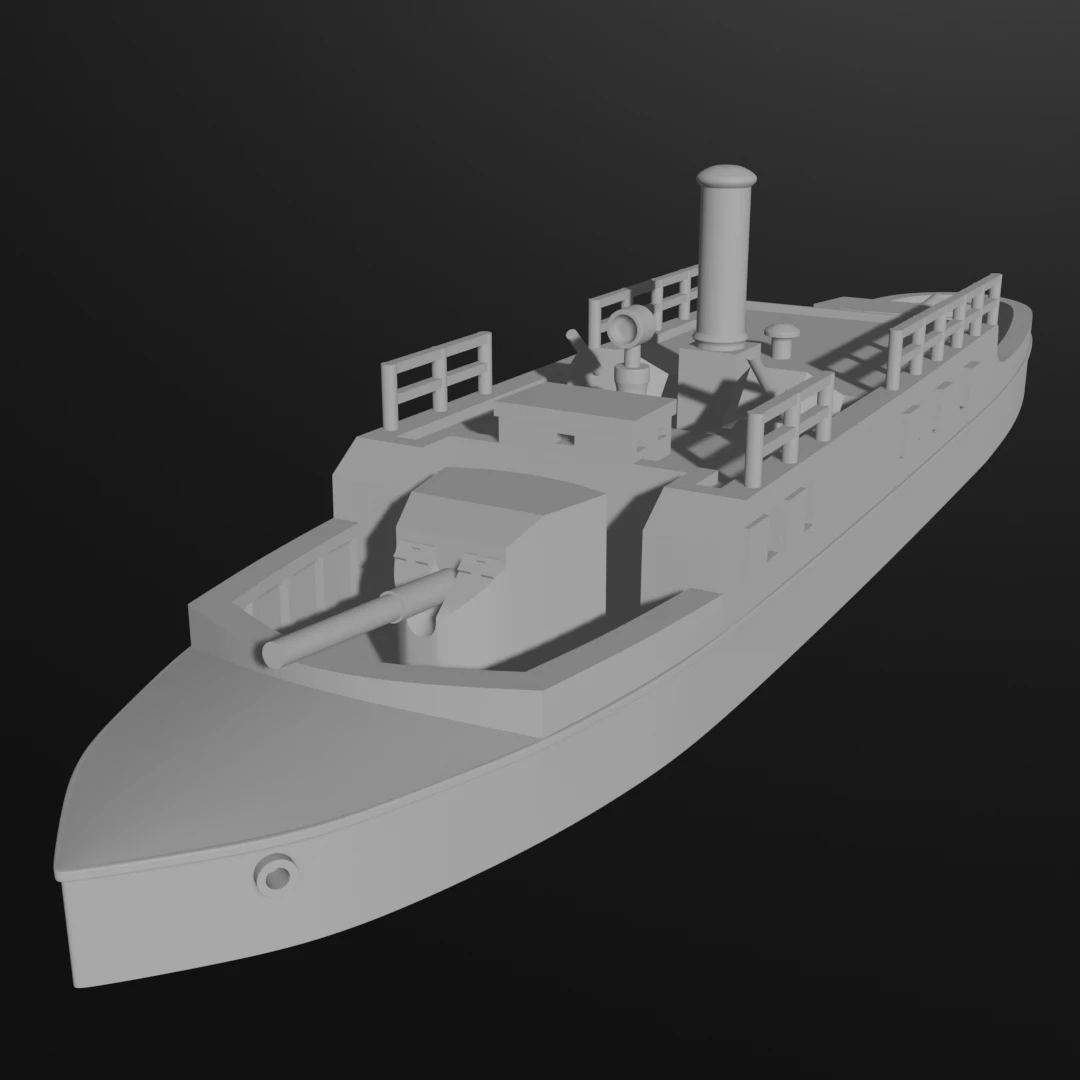 1:285/6mm French K Gunboat 285-FR-1, 2 of 5