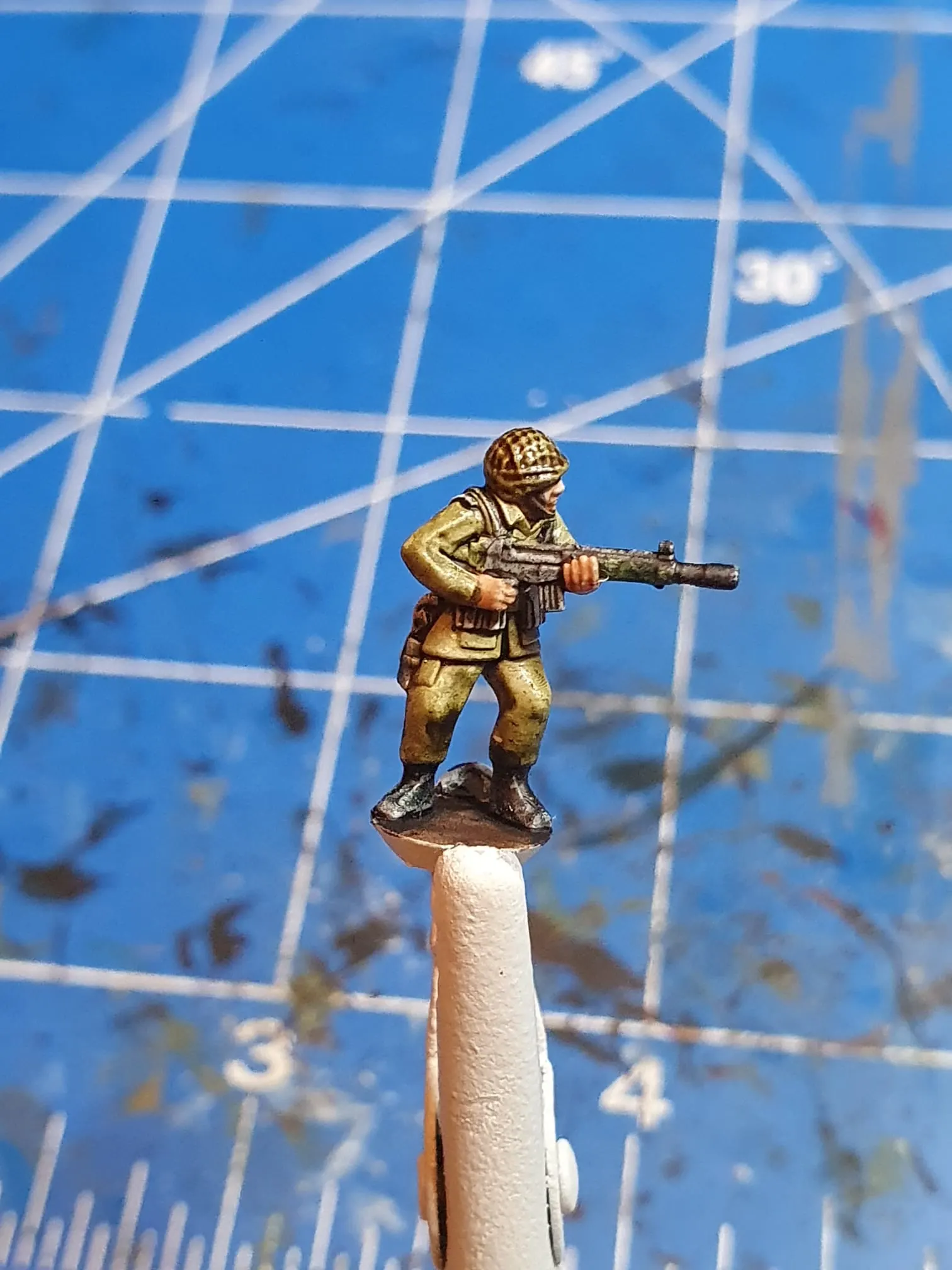 10/15mm West German Panzergrenadiers (1980s) with G3A4s, MG3s, 84mm Carl Gustavs, Panzerfaust 44s, Redeye Launchers, Pistols & Mortars (94 models) CW-WG-1, 4 of 10