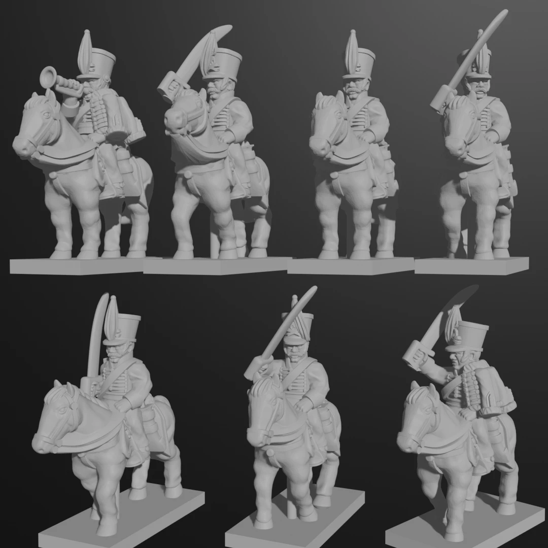 6-15mm Brunswick Hussars (1814-15) NAP-BR-4, 1 of 1