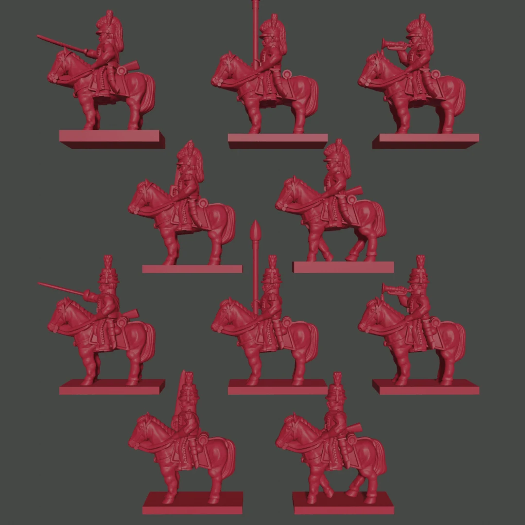 6-15mm Danish Cavalry: Rytters & Light Dragoons NAP-DA-7, 1 of 1