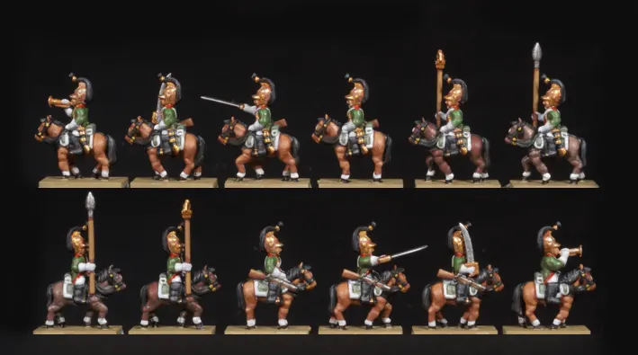 6-15mm French Cavalry: Cuirassiers, Dragoons, Chasseurs, Hussars, Grenadiers a Cheval & Mamelukes NAP-FR-10, 1 of 14
