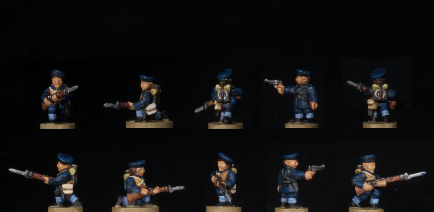6-15mm French Great War Chasseurs (1914-18) WWI-FR-4, 1 of 2