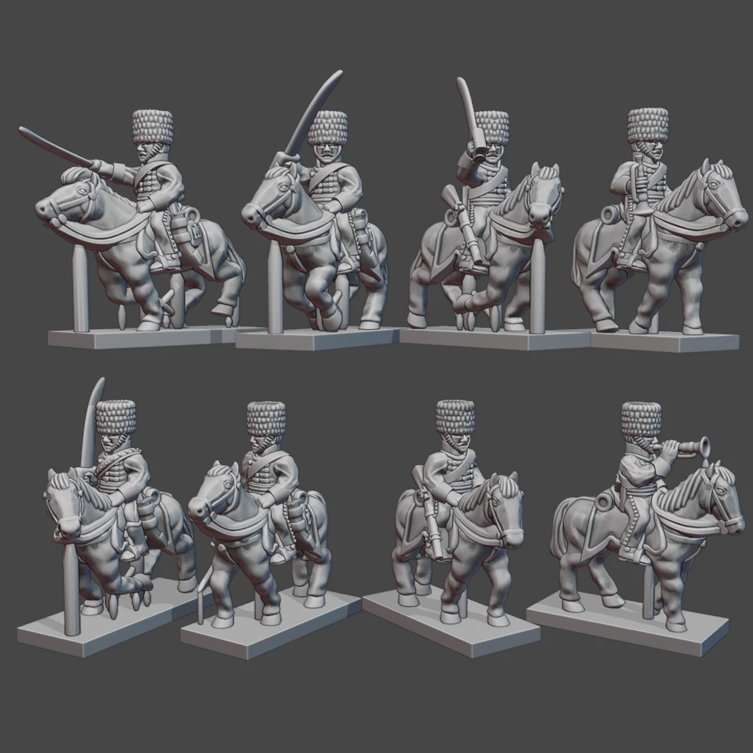6-15mm French Guard Chasseurs (1808-15) NAP-FR-41, 1 of 1