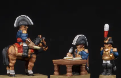 6-15mm French HQ/Command Set (1805-12) NAP-FR-8, 1 of 2