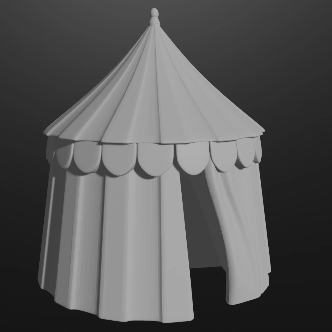 6-15mm Medieval Tents & Tourney Stands MED-1, 3 of 6