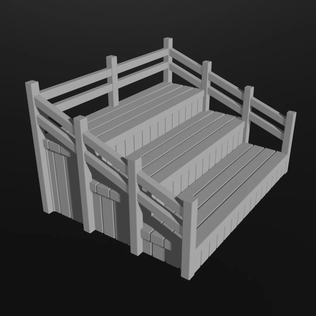6-15mm Medieval Tents & Tourney Stands MED-1, 4 of 6