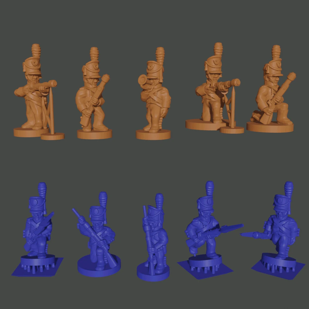 6-15mm Portuguese Skirmishers (1807-15) NAP-PO-3, 1 of 1