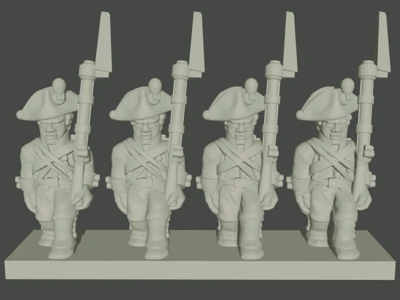 6-15mm Saxon Musketeer Battalion (1806) NAP-SA-1, 1 of 1
