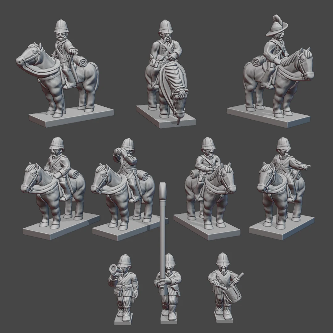 British Zulu War Command Figures & Personalities 1879 ZU-GB-4, 1 of 1