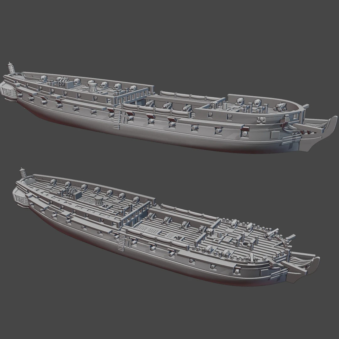 Endymion-class Frigate (40 guns), 1797-1859 AOA-GB-28, 1 of 2