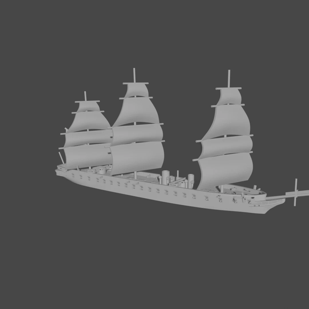 FR Ironclad Warrior 1860 IC-GB-1, 1 of 1