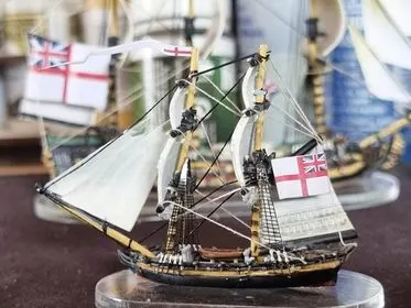 GB Speedy-class Brig (14 guns), 1782-1806 & Blender Exporter, AOA-GB-4, 1 of 2