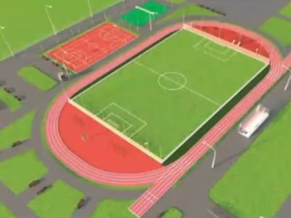 «Умную» спортивную площадку построят в Костомукше этим летом