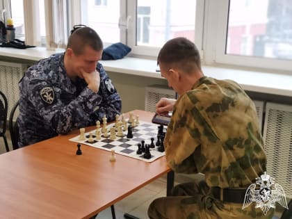 В Петрозаводске состоялся чемпионат Управления Росгвардии по Республике Карелия по шахматам