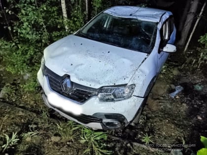 В выходные в Костомукше произошло ДТП