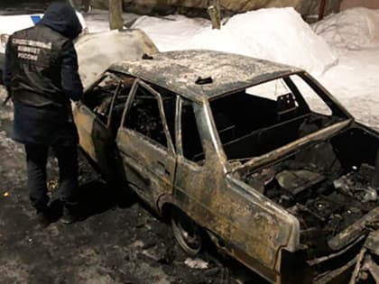 В Карелии водитель сгорел вместе с автомобилем