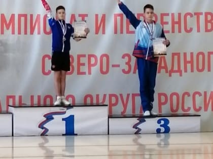Матвей Золотарев взял золото на первенстве СЗФО по спортивной аэробике