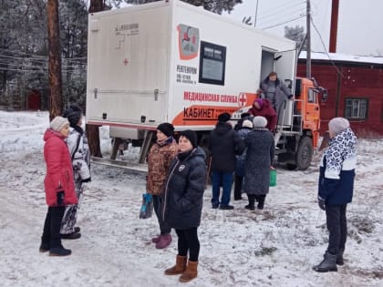 Более 2000 жителей Карелии прошли флюорографическое обследование в передвижном пункте