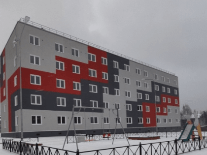 В Медвежьегорском районе Карелии построили дома для обитателей аварийного жилья