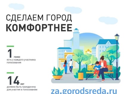 Голосование за благоустройство города