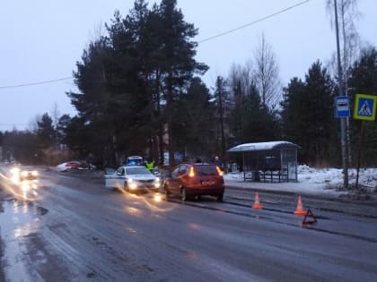 Опубликованы кадры с места наезда на двух женщин в Петрозаводске