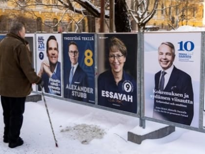Узнали, кто лидирует на выборах президента Финляндии