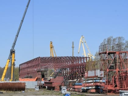 В Карелии построят два ледокола, один уже заложили