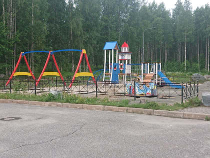 На площадке у аквапарка «Синиранта» появится новый детский городок