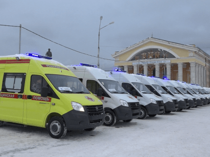 Ещё 10 автомобилей скорой помощи прибудут в Карелию в марте