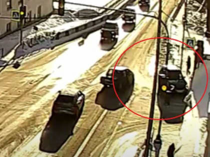 «Хендай» от удара подскочил и отлетел в сторону пешехода