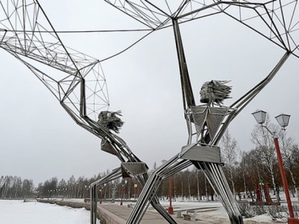 Апостолы Петр и Андрей забросили сеть в Онежское озеро