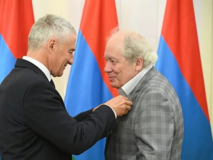 Александр Абрамович Мясников награжден орденом «Сампо»