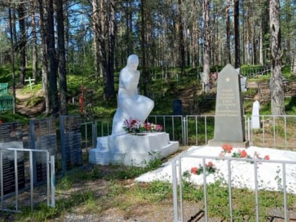 Братскую могилу в Вокнаволоке приведут в порядок