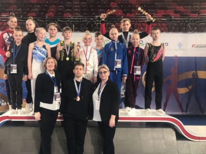 Спортсмены из Карелии взяли медали чемпионата России по гимнастике