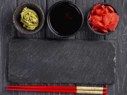 Имбирь и васаби снижают риск отравлений