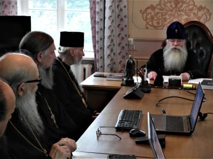 Под председательством митрополита Константина состоялось очередное пленарное заседание Синодальной богослужебной комиссии