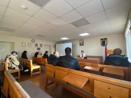 Для осужденных, состоящих на учете в ФКУ УИИ УФСИН России по Республике Карелия, организована встреча с представителем Республиканского наркологического диспансера