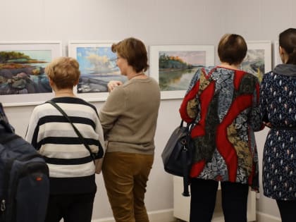 Выставка акварельной живописи о Русском Севере открылась в Доме ремесел
