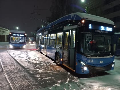 В Петрозаводске изменится график движения троллейбусов