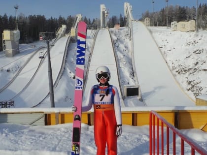Спортсменка из Кондопоги завоевала бронзу на чемпионате России по лыжному двоеборью