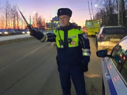 Массовые проверки водителей пройдут сегодня в Петрозаводске
