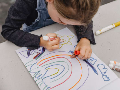 Юные костомукшане рисовали котиков